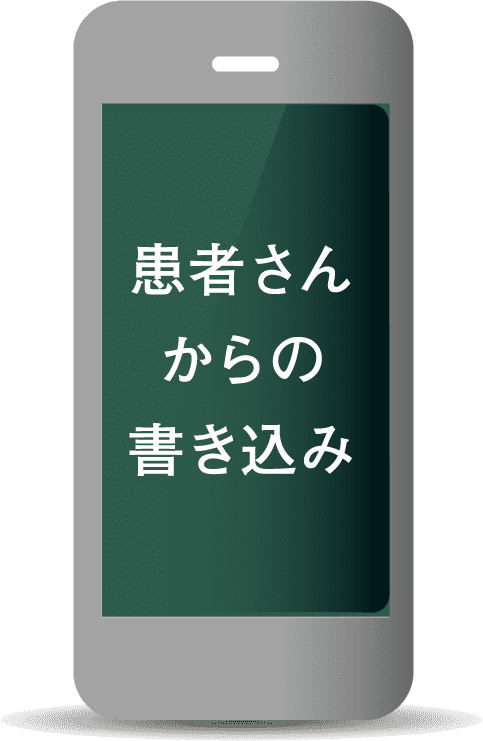 患者さんからの書き込み